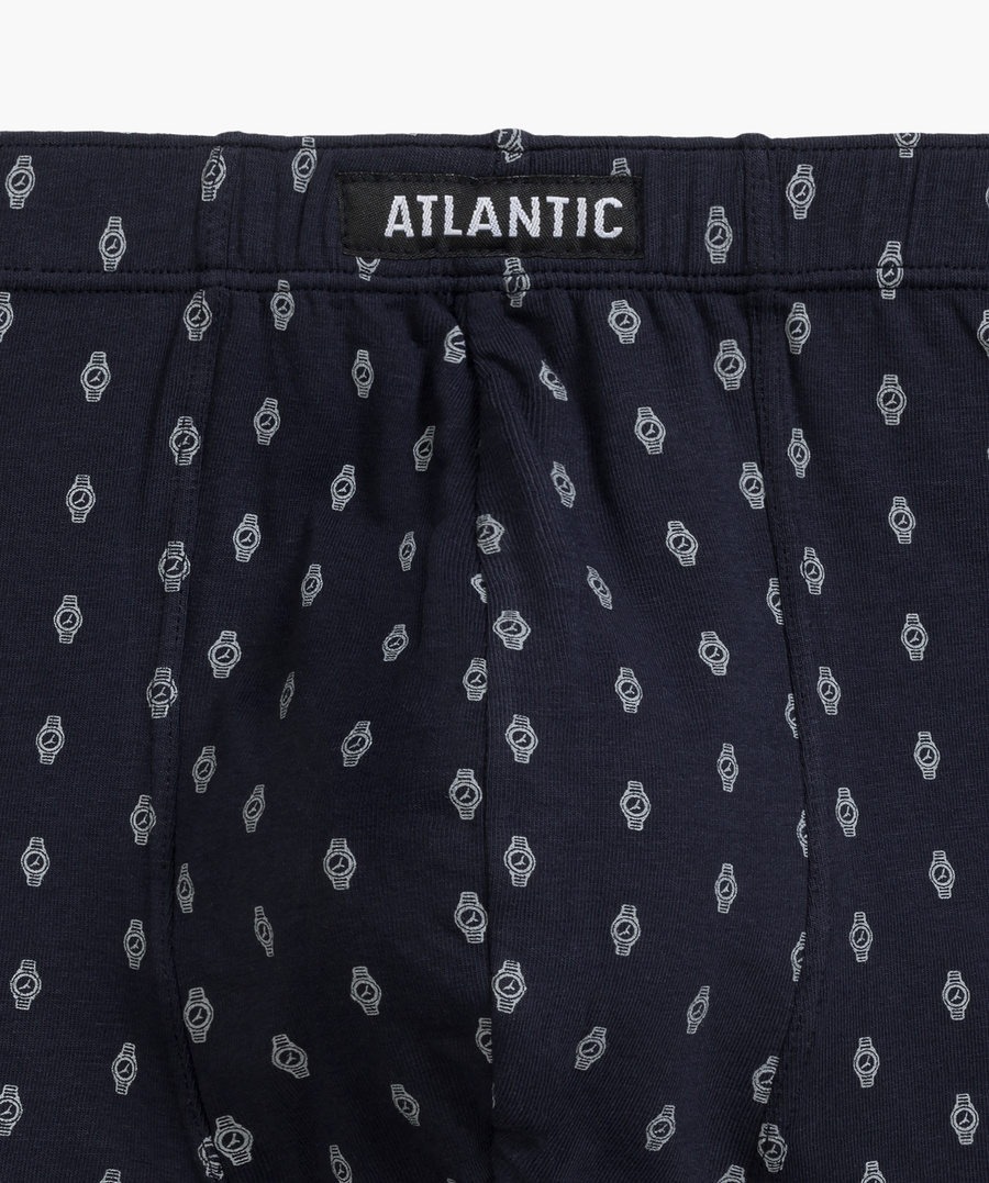 Pantaloni scurți boxeri din bumbac pentru bărbați 3-Pack