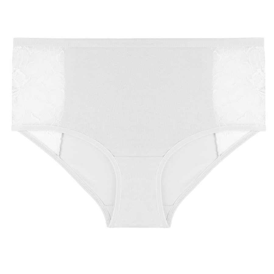 Figi damskie maxi bikini z koronką 6-pak
