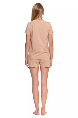 Pijama de damă cu mâneci scurte