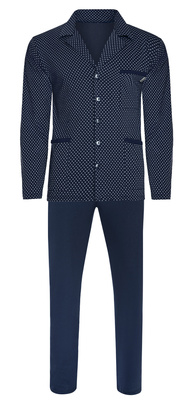 Rozpinana Piżama Męska Długi Rękaw