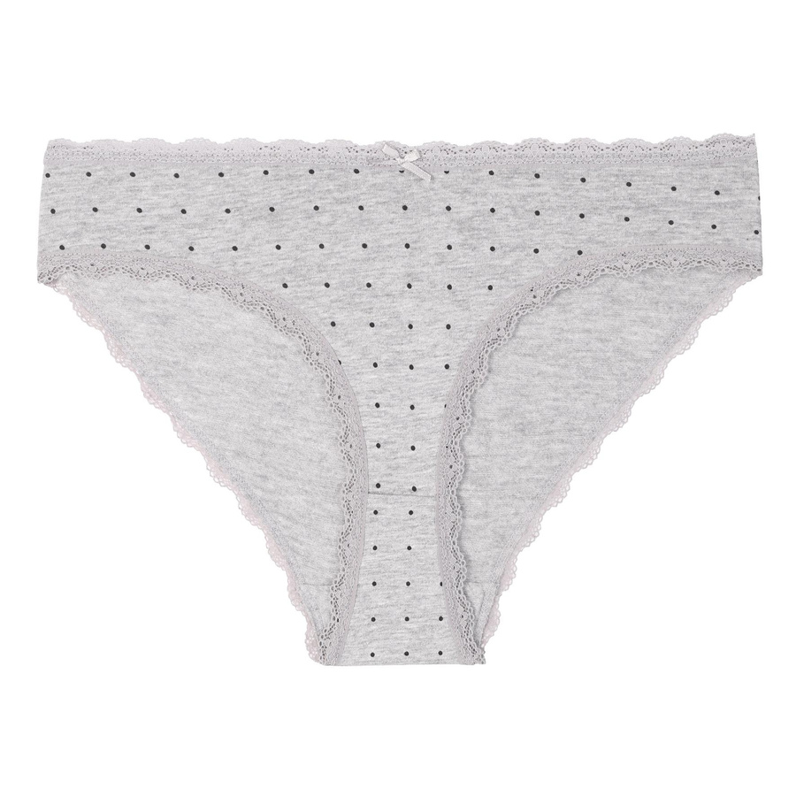 Figi damskie bikini z koronką S-2XL 3-pak