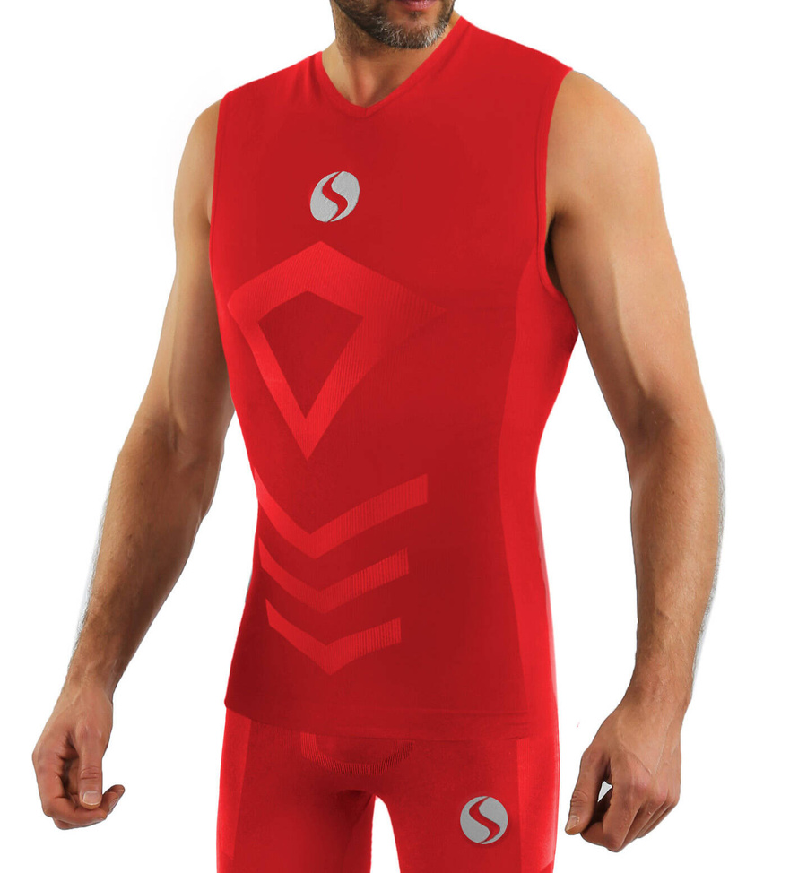Tricou termoactiv pentru bărbați fără mâneci