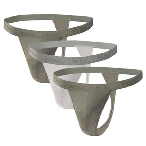 3x Tanga din bumbac pentru bărbați Tiger