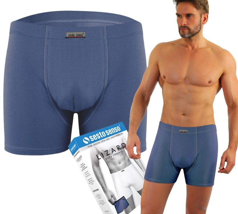 Lizard Bărbați bumbac Boxer Shorts