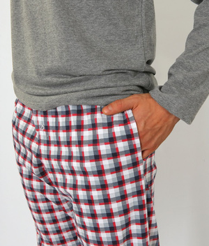 Bawełniana piżama męska Sesto Senso 04