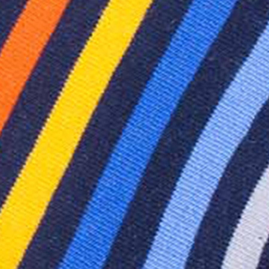 Șosete bărbătești din bumbac cu dungi colorate