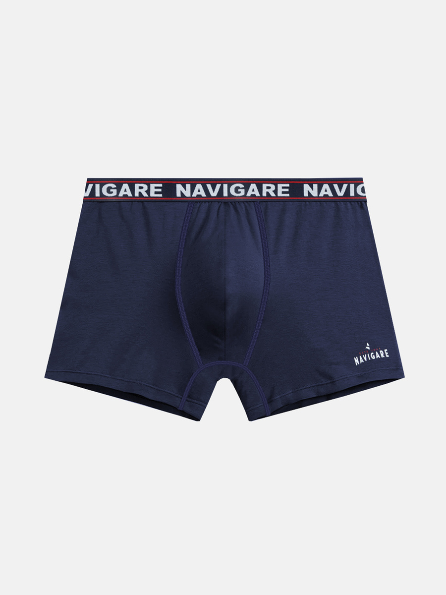 Boxeri pentru bărbați cu elastic exterior Fitted Art. 322 Albastru marin