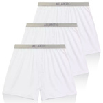Pantaloni scurți boxeri pentru bărbați din bumbac Pima