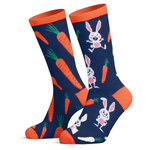 Șosete pentru bărbați Rabbits and Carrots