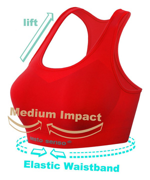 Bezszwowy Top Sportowy