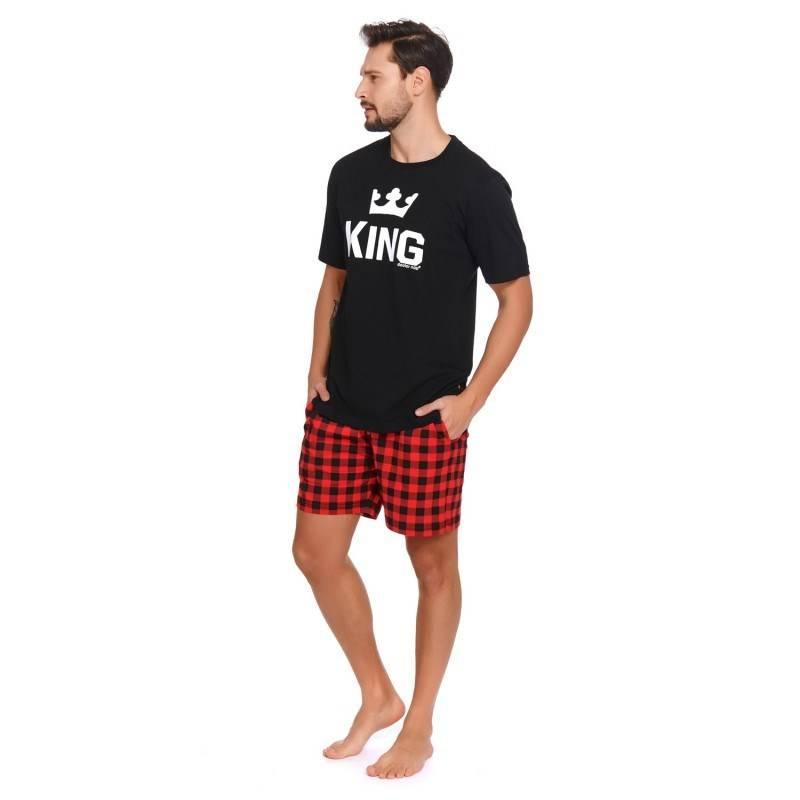 Pijama King din bumbac pentru bărbați