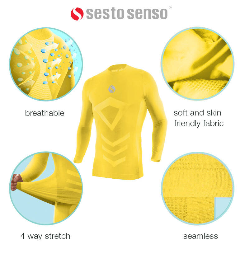 Tricou termic cu mânecă lungă pentru bărbați