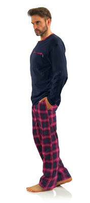 Piżama Męska Długi Rękaw JASIEK 2576/26