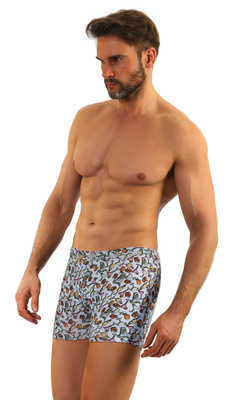 Pantaloni scurți boxeri din bumbac pentru bărbați în stil amuzant