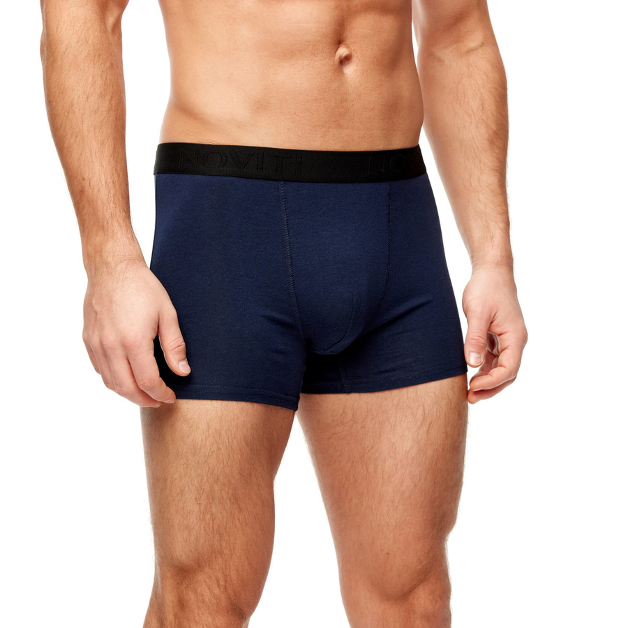 Pantaloni scurți boxeri din bumbac gri pentru bărbați