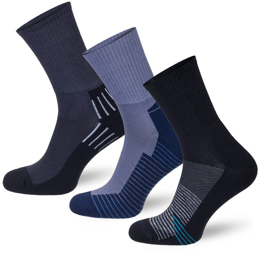 Șosete sport 1/2 Terry Multisport 3-pack