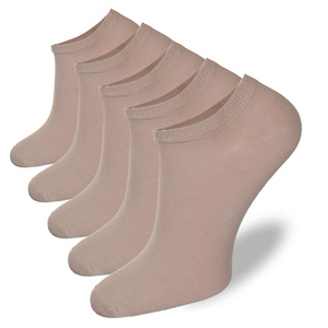 Șosete bărbătești din bumbac bej 5 perechi Milena - confort și prospețime în fiecare zi