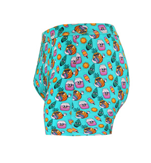 Pantaloni scurți boxeri din bumbac pentru bărbați în stil amuzant