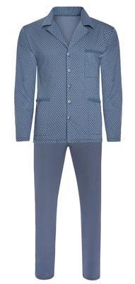 Rozpinana Piżama Męska Długi Rękaw