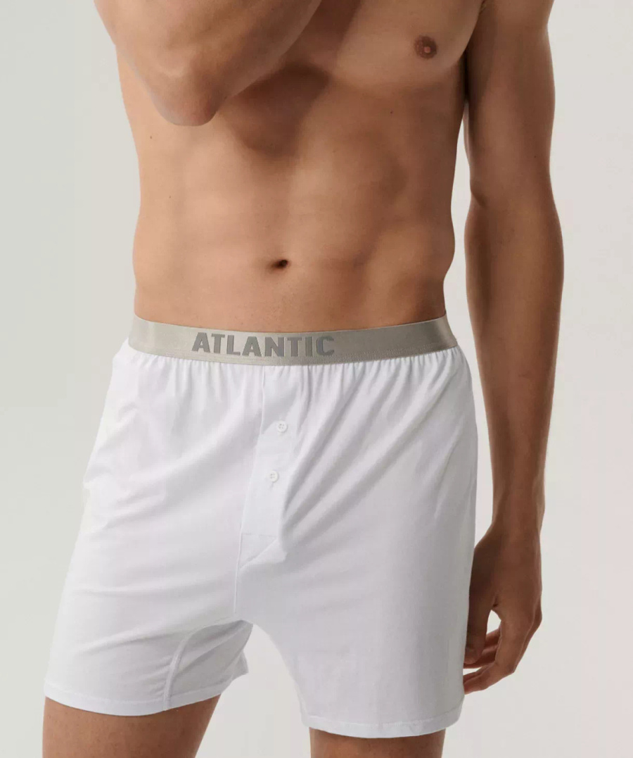 Pantaloni scurți boxeri pentru bărbați din bumbac Pima