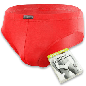 4X Antyalergiczne wyprofilowane slipy męskie LEOPARD Sesto Senso