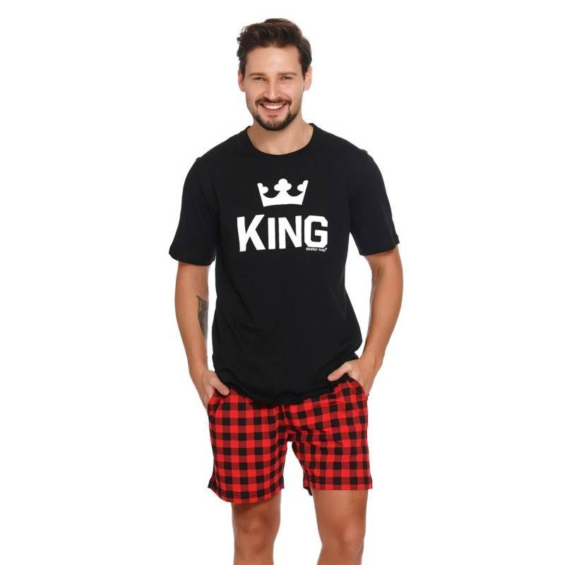 Pijama King din bumbac pentru bărbați