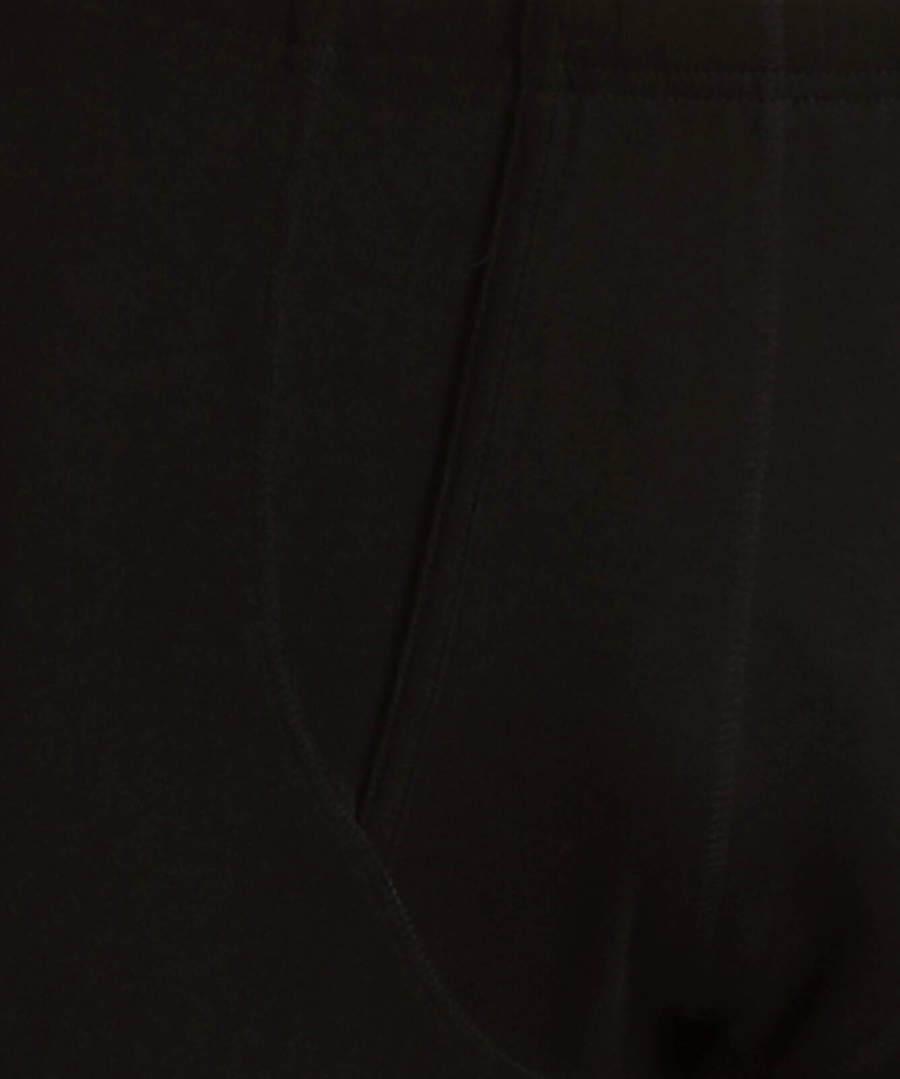 Kalesony męskie bawełniane czarne BML-011 Atlantic 