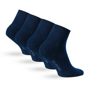Șosete sport scurte Semi-Fleece 4-pack