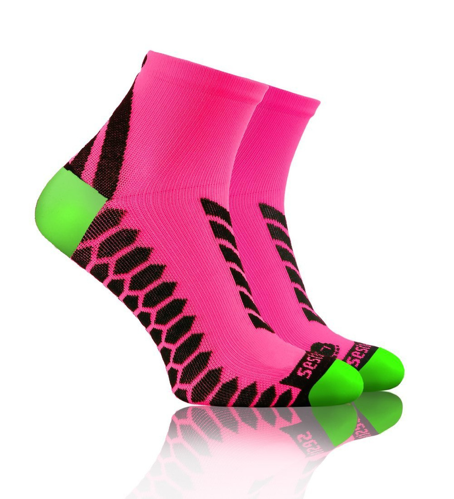 5X Bawełniane oddychające bezszwowe skarpety sportowe SPORT SOCKS Sesto Senso