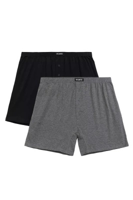 Pantaloni scurți boxeri pentru bărbați din bumbac Pima