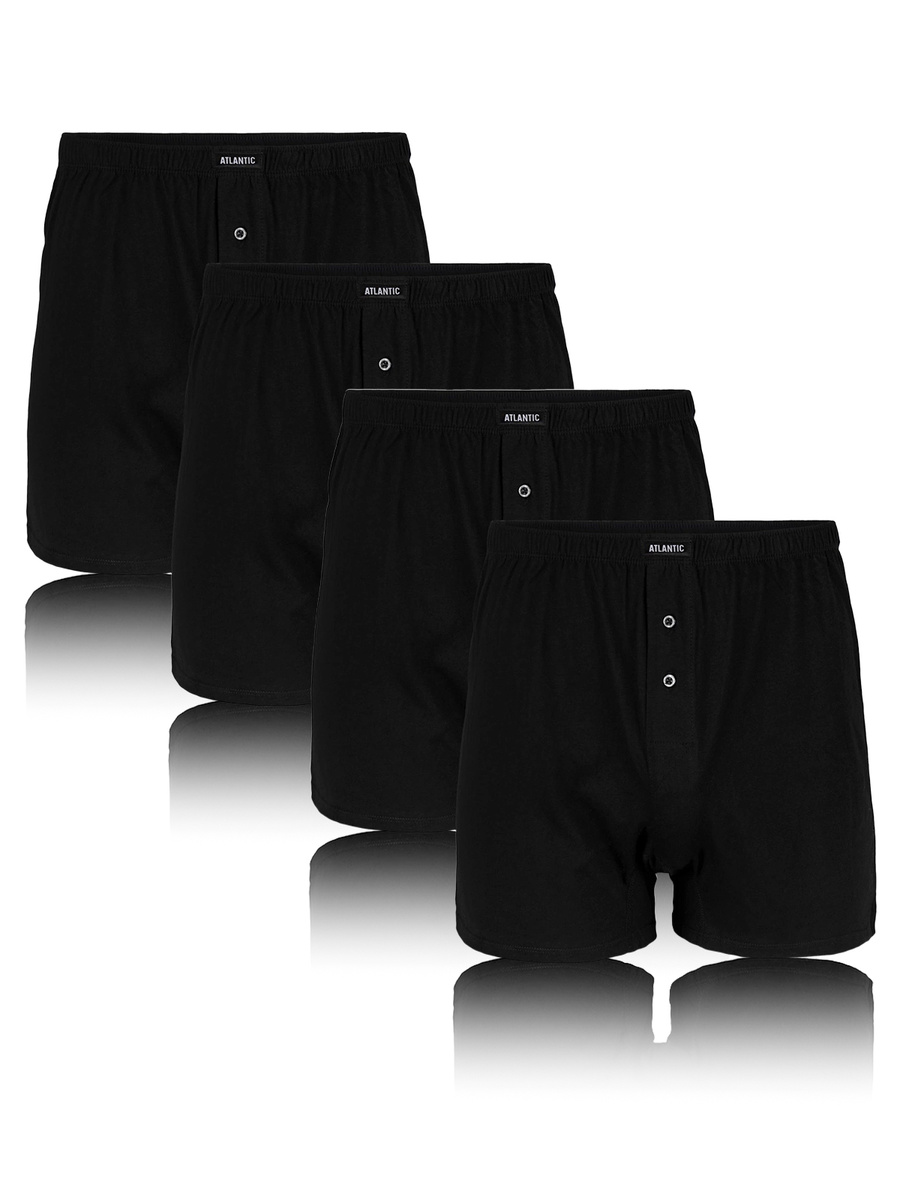 4-PACK Bokserki męskie luźne Atlantic