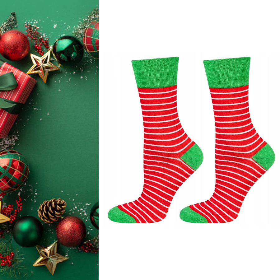 Șosete unisex de Crăciun din bumbac