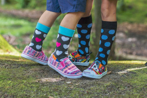 Șosete pentru copii din bumbac Hearts