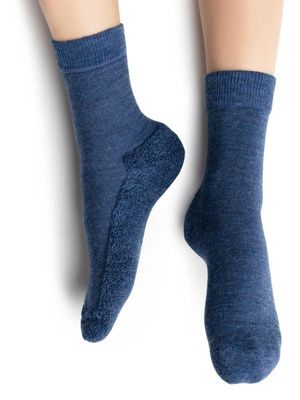 Șosete de lână pentru copii 20-34 terry Merino Wool Steven - confort și căldură