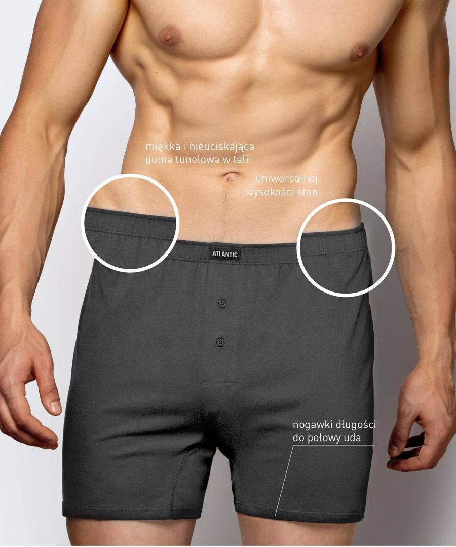 2-PACK Bokserki męskie luźne Atlantic