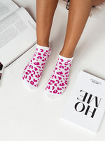 Stopki Panterka, Kolor Różowy, Rozmiar 37-41