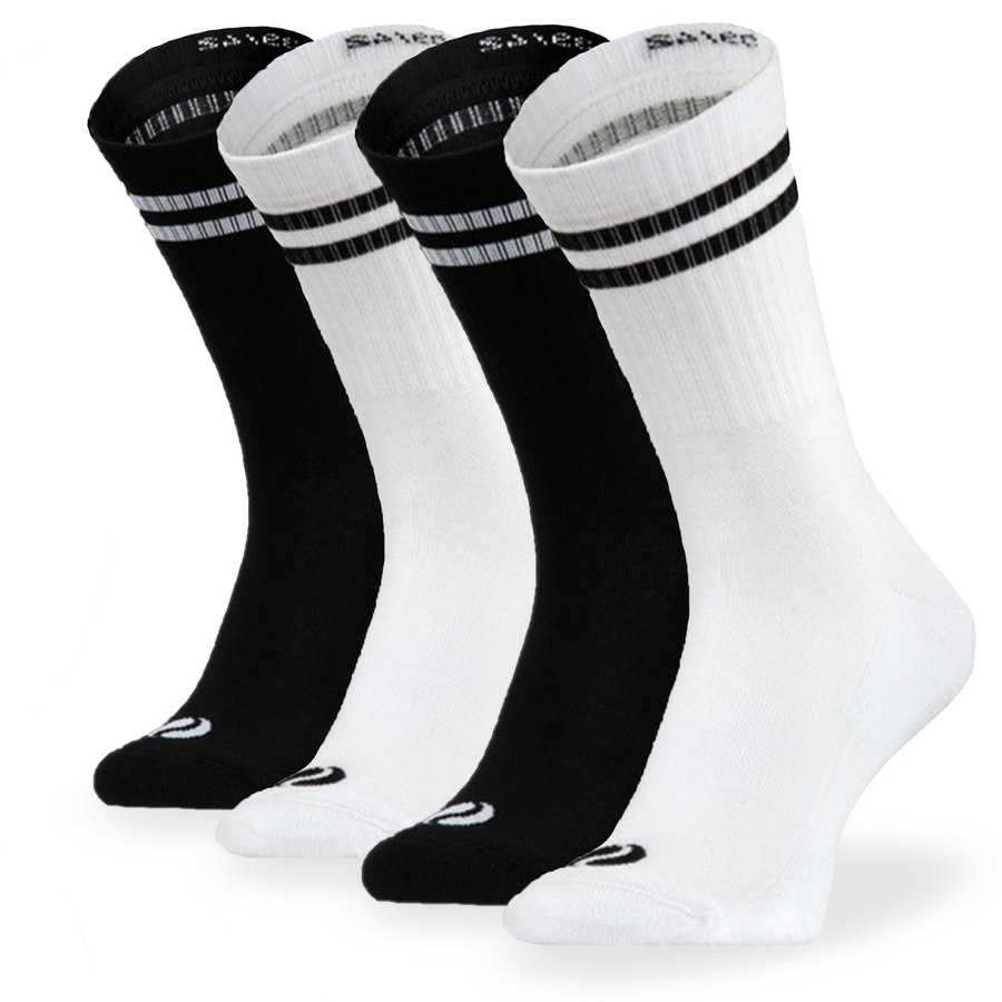 Șosete sport Terry pentru persoane active SKB04 4-pack