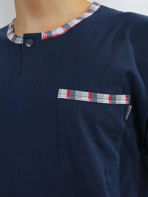 Piżama Męska Krótki Rękaw 2556/10