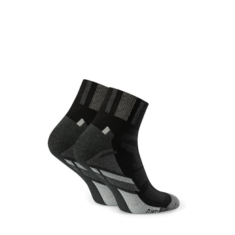 Șosete sport din bumbac negru pentru femei