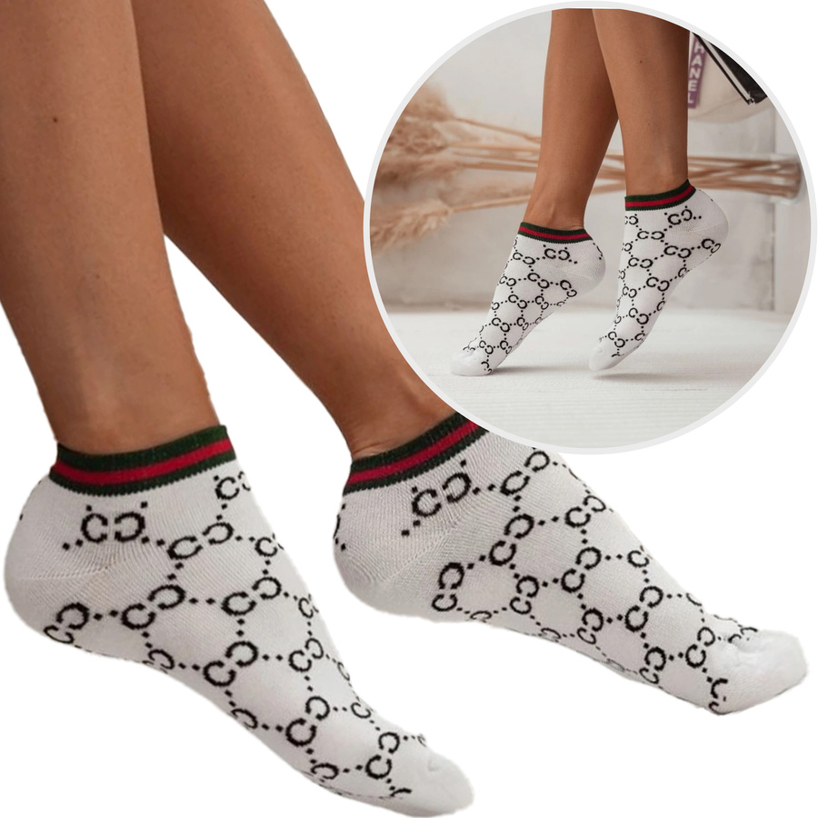 Stopki CC, Kolor Biały, Rozmiar 37-41