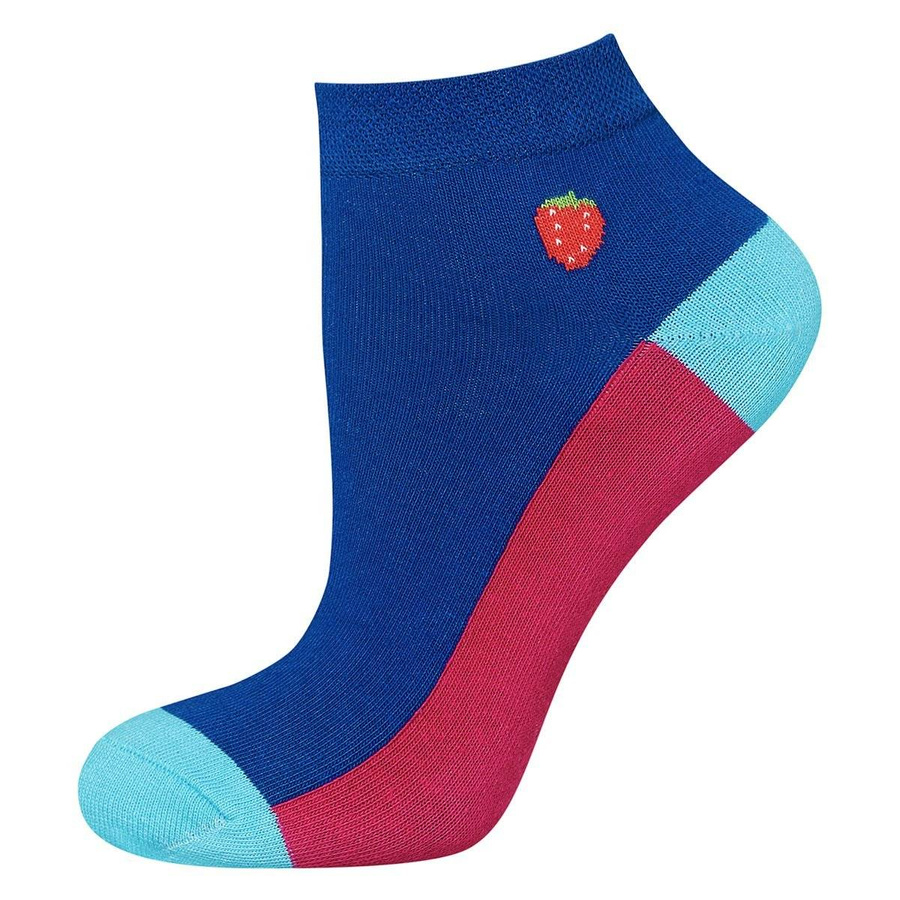 Șosete din bumbac pentru femei Strawberry