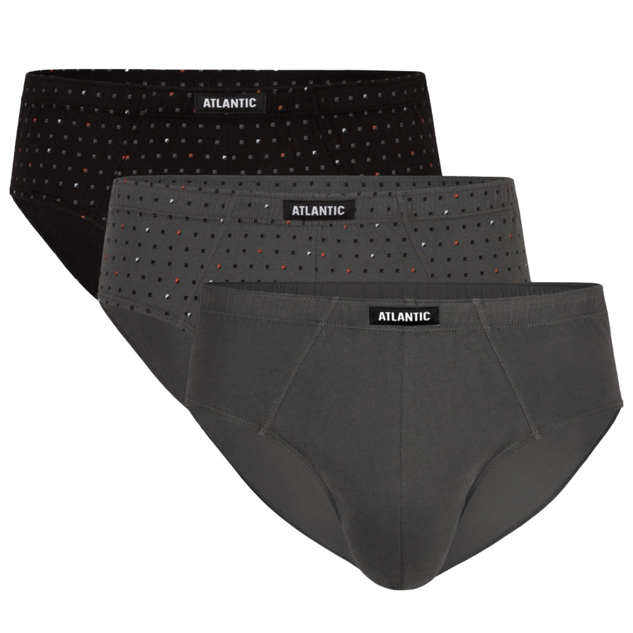 3-PACK Slipy męskie classic Atlantic