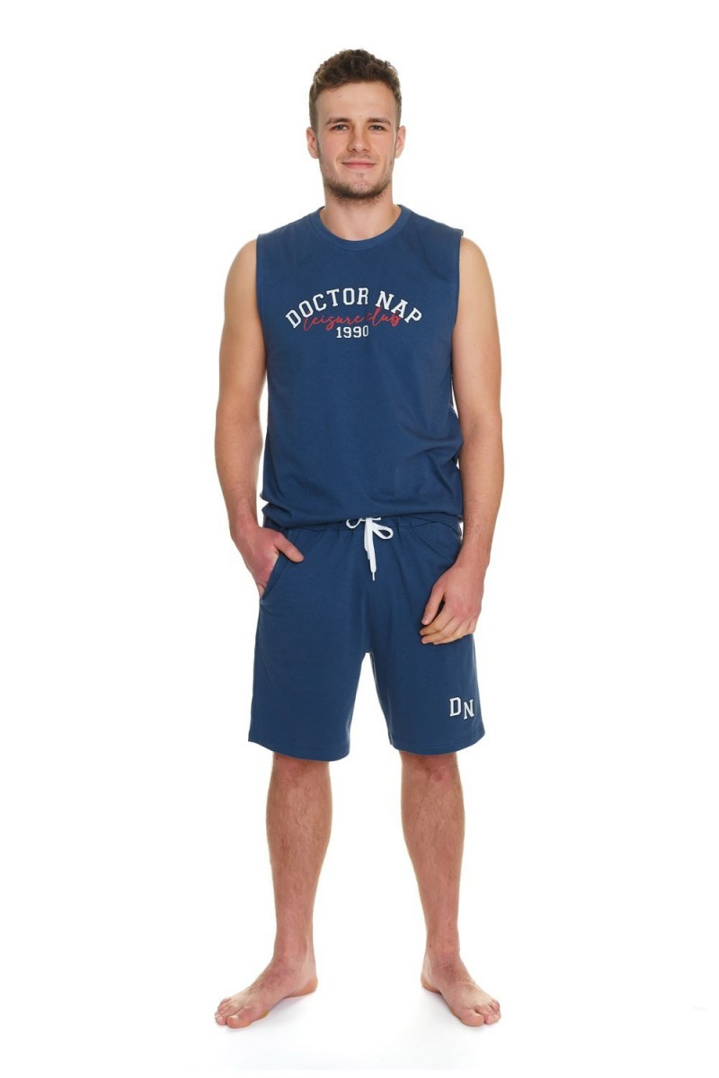 Pijama sport din bumbac pentru bărbați Confort