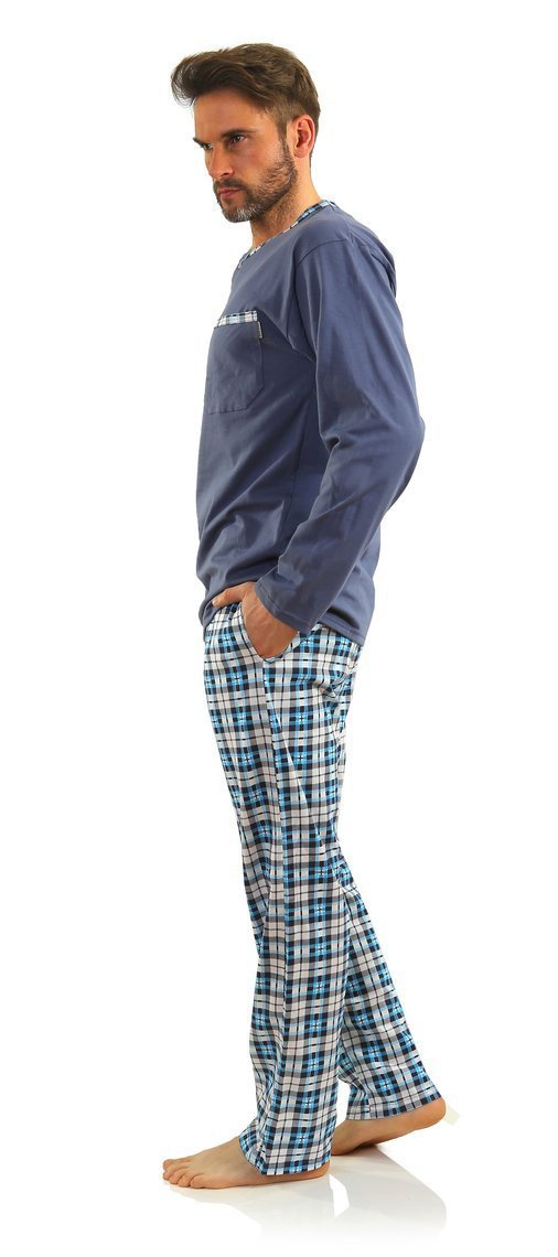 Piżama Męska Długi Rękaw JASIEK 2576/26