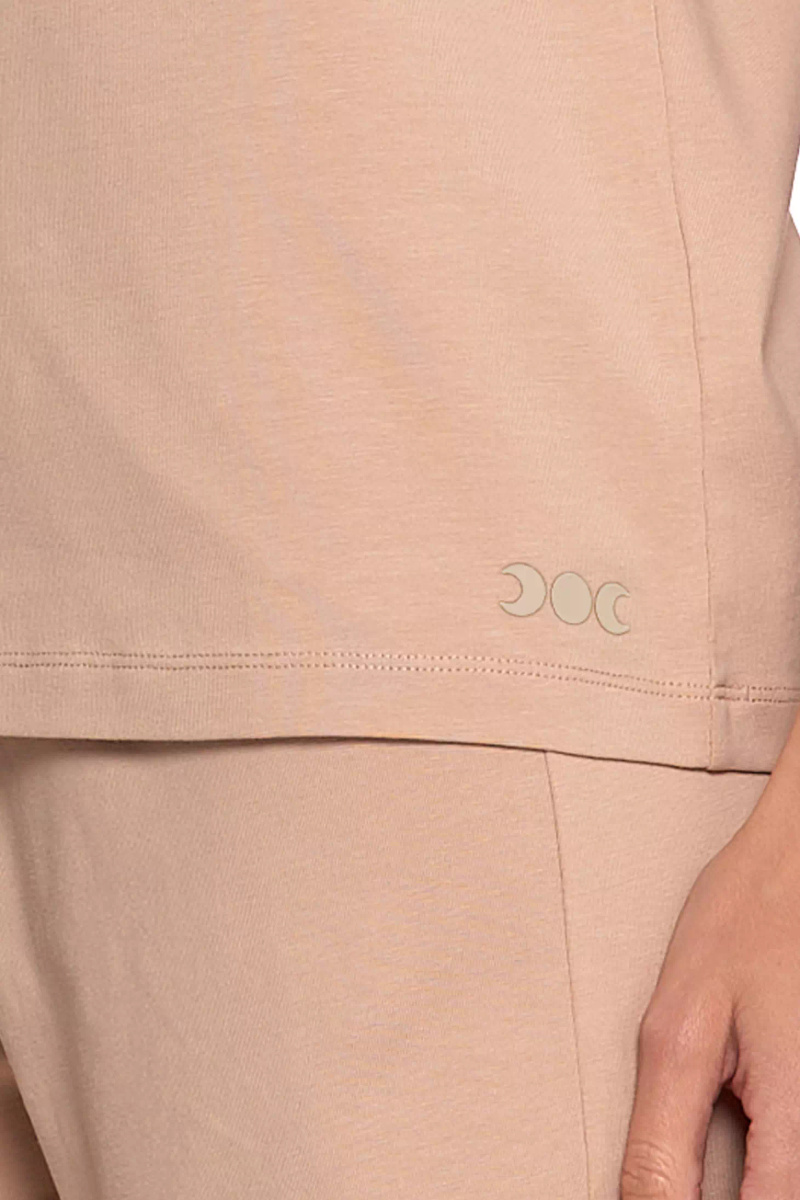 Pijama de damă cu mâneci scurte