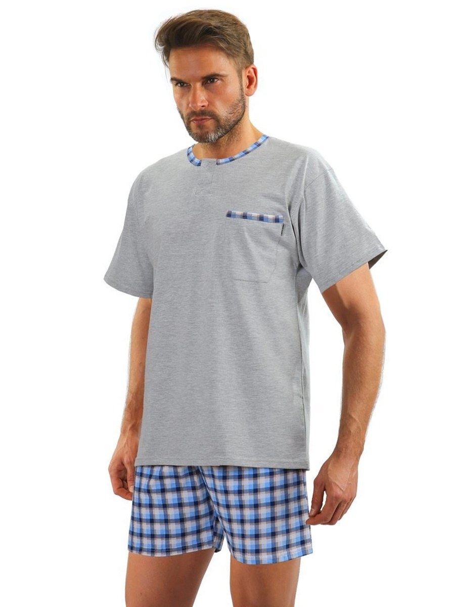 Piżama Męska Krótki Rękaw 2556/10