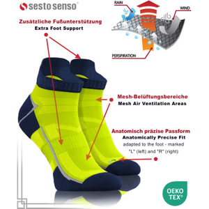 Skarpety Sportowe Sport Socks SKB07 Sesto Senso