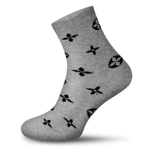 Kolorowe skarpetki damskie w zabawne wzory Milena