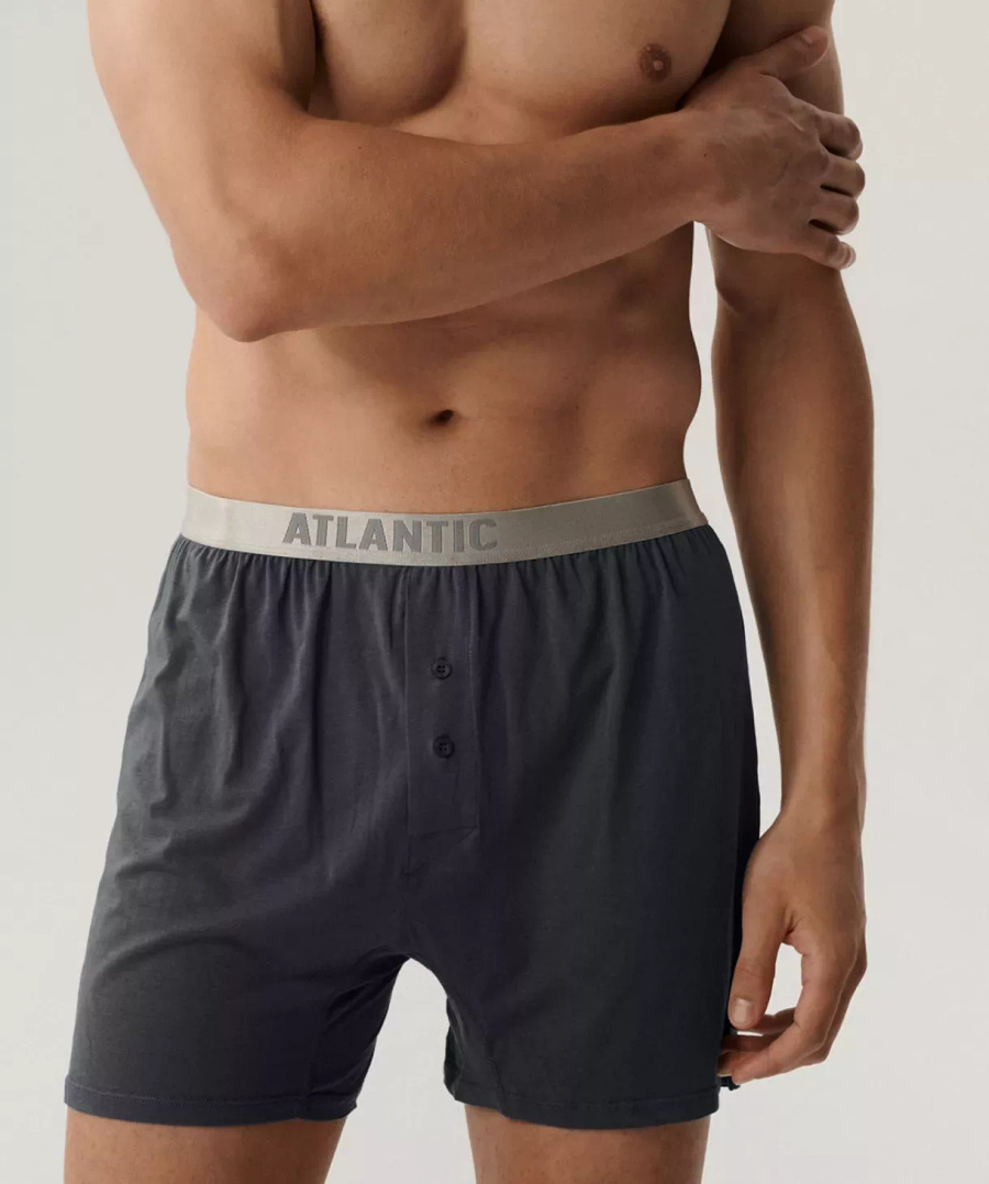 Pantaloni scurți boxeri pentru bărbați din bumbac Pima