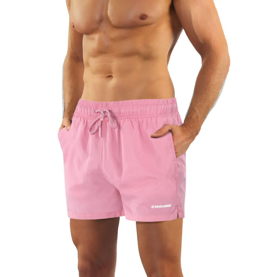 Pantaloni scurți de baie din poliester pentru bărbați SZ24